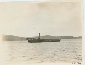 Image: Wreck of WREN, Newfoundland Government Mail boat